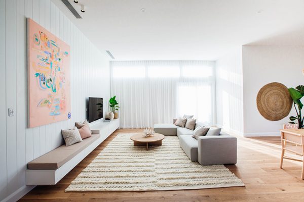 Long Jetty Renovation Living Room Reveal - Kyal & Kara : Kyal & Kara