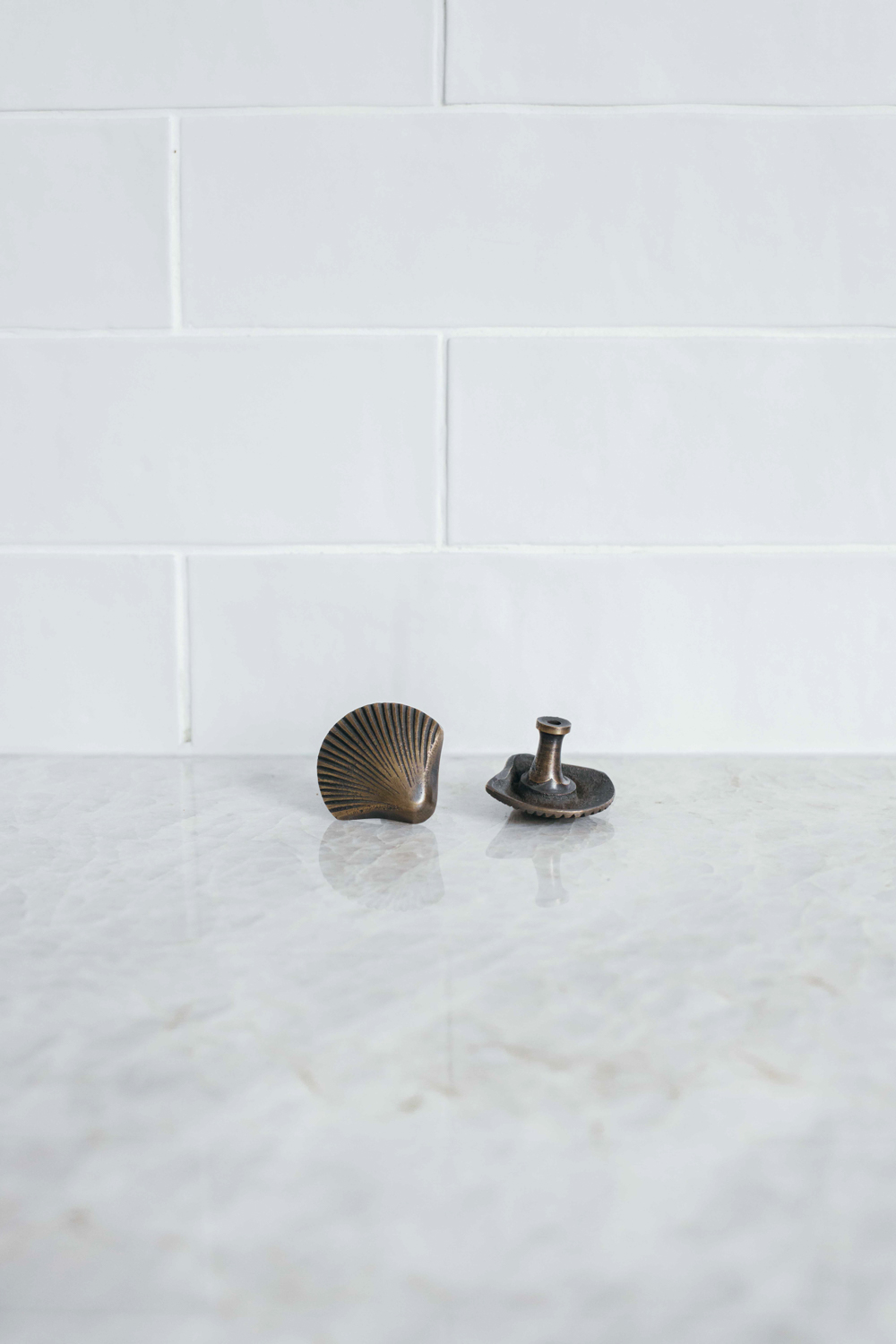 Clam Shell Drawer Pulls, set of 2 Kyal & Kara Kyal & Kara