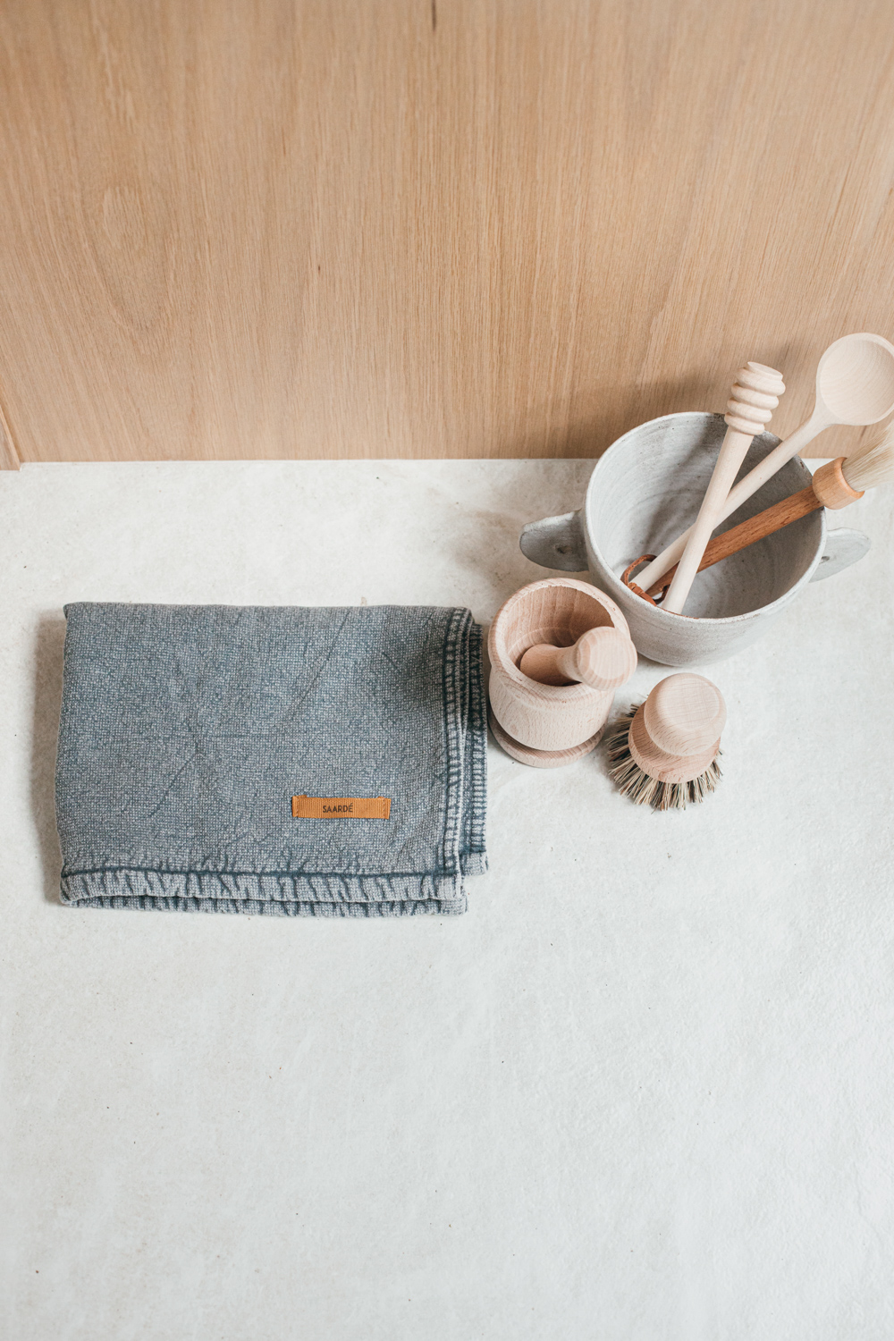 Vintage Wash Tea Towel Kyal & Kara Kyal & Kara